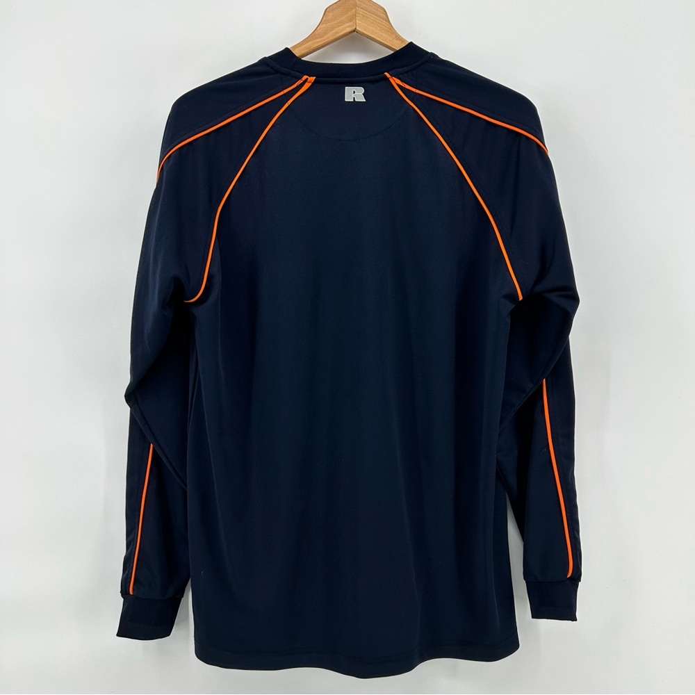 Russell Illinois Fighting Illini Mens Large Long Sleeve Crew Shirt Team Issue - Picture 3 of 6